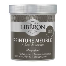 Peinture pour meuble, objet et porte, mat, Caséine, feutre brun 0,5L - LIBERON